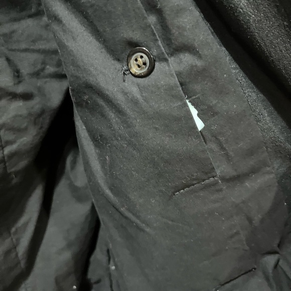 Rick Owens belted biker jacket, US4